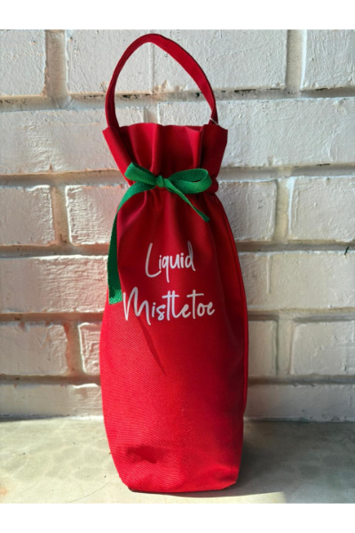 Christmas Wine Bags - Liquid Mistletoe